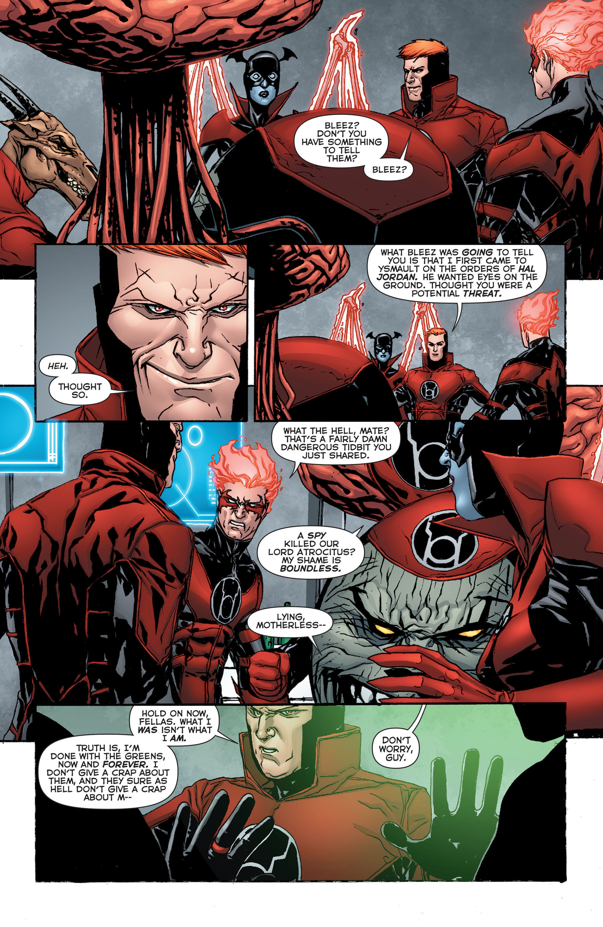 Read online Red Lanterns comic -  Issue #24 - 6