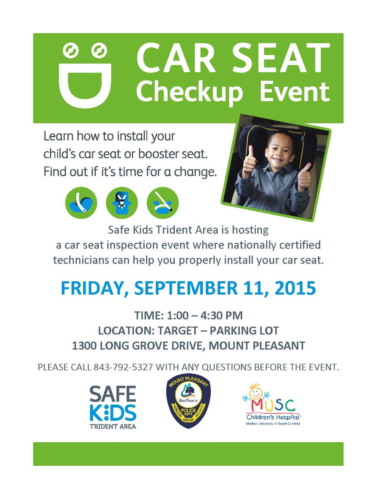 Car Seat Inspection Event