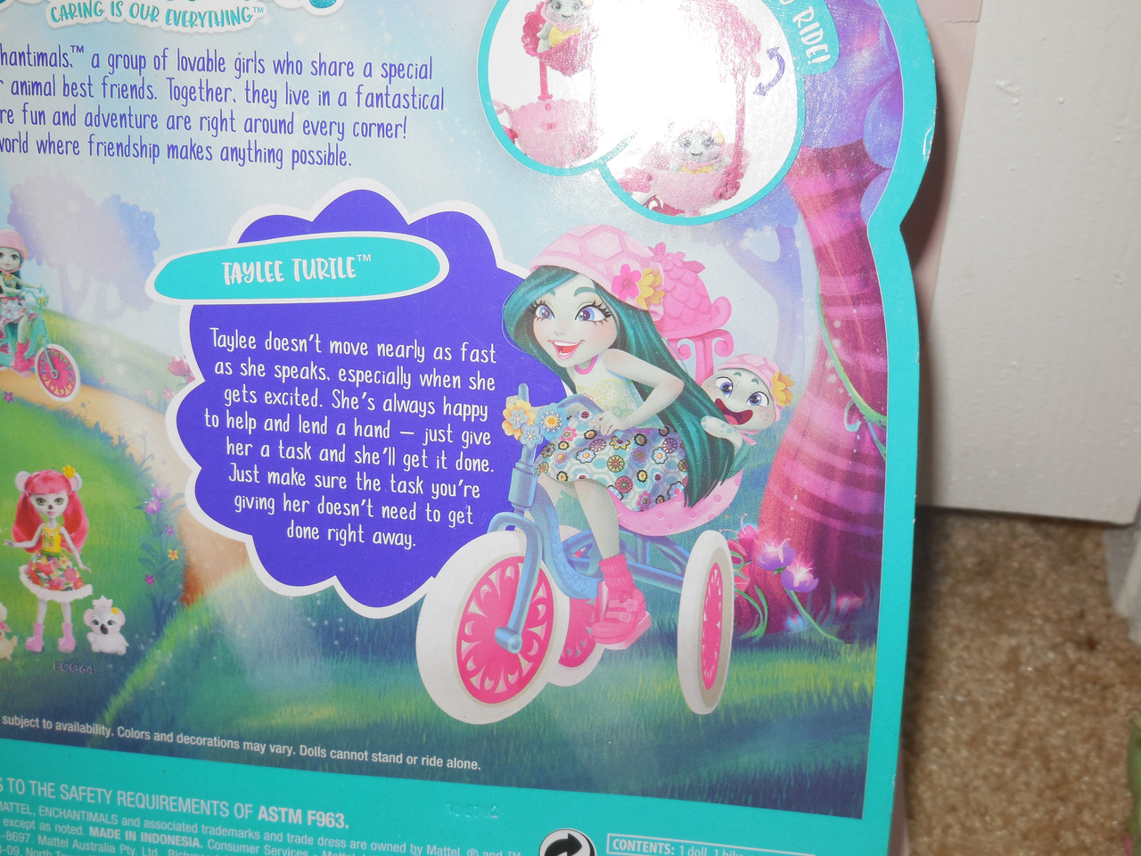 enchantimals taylee turtle