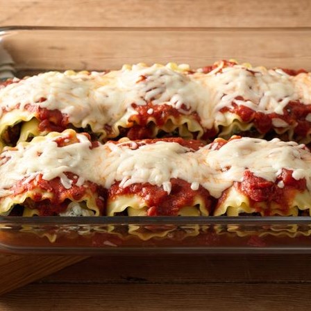 Make-Ahead Meat-Lovers' Lasagna Roll-Ups #Dinner #Meals