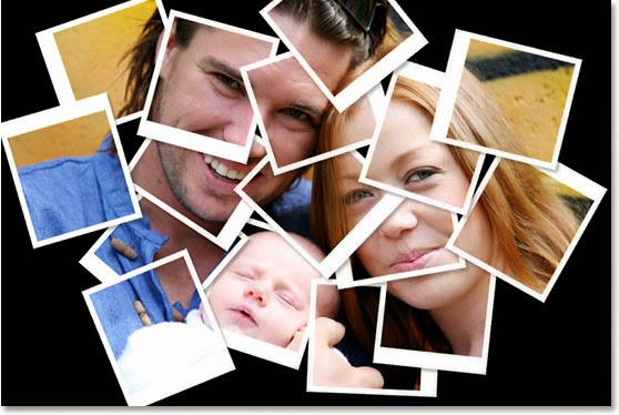 collection of tutorials on how to turn photos into collage of
