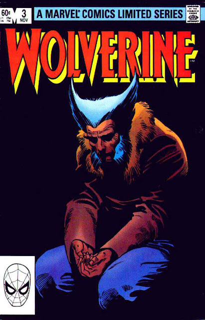 Wolverine v1 #3 - Frank Miller art 1980s marvel comic book cover Wolverine v1 #3 - Frank Miller art 1980s marvel comic book cover