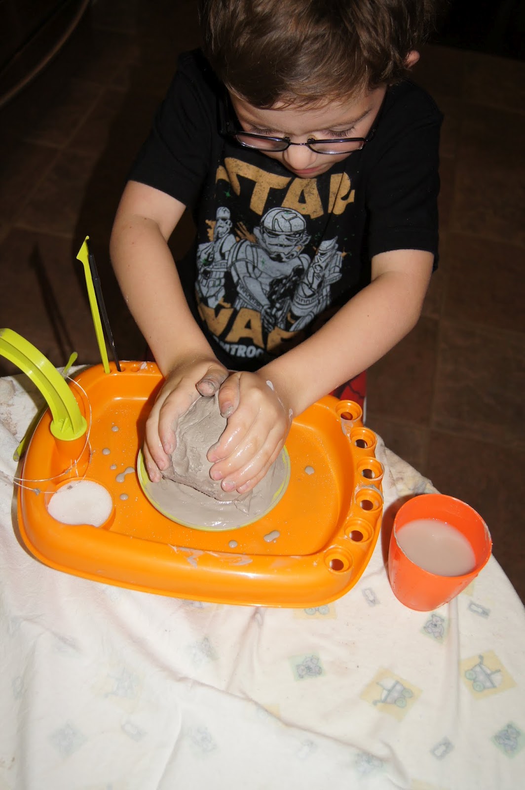Pottery For Kids At Home, Montessori Practical Life At Home "Making