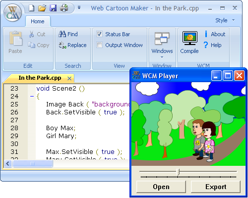web cartoon maker Software Animasi 2d dengan WebCartoonMaker