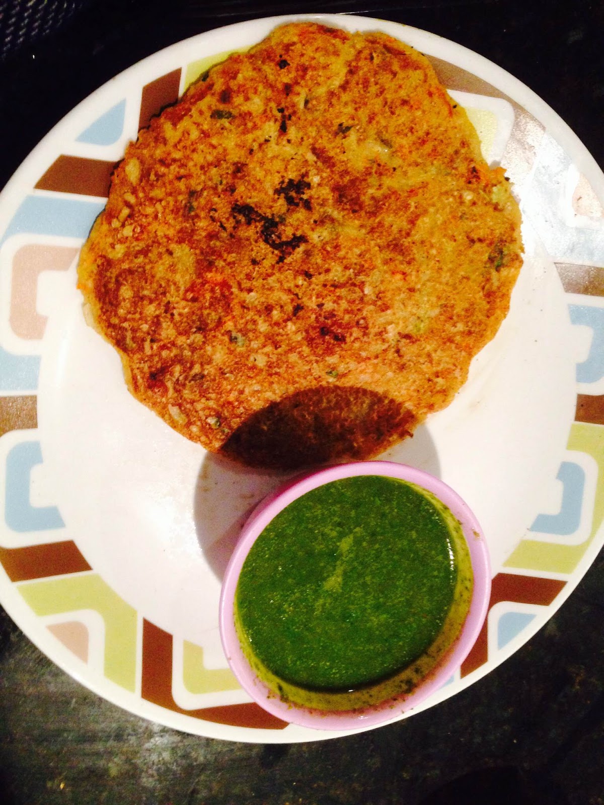 Yummy food in Tummy Oats Pancake (Oats cheela)