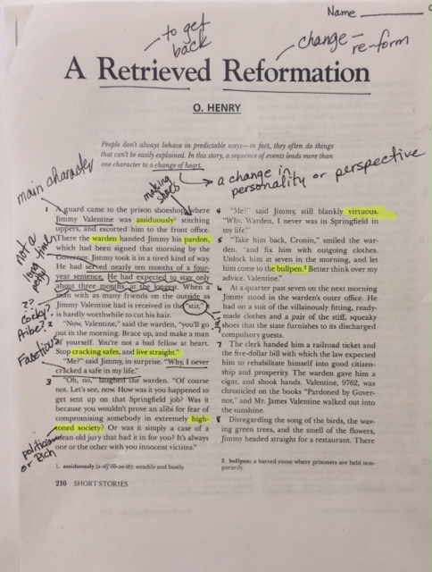 A Retrieved Reformation Plot Chart