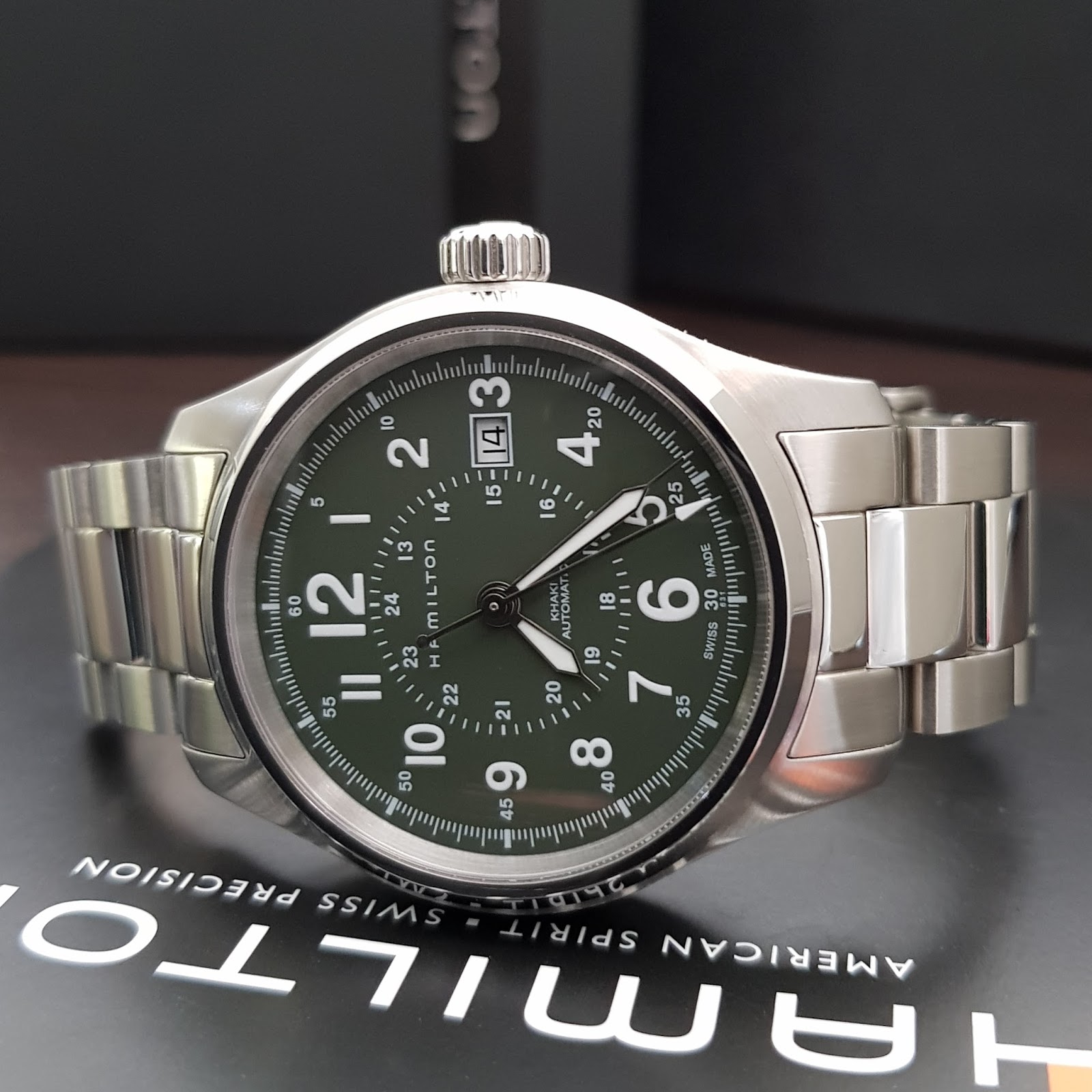 jual hamilton khaki automatic