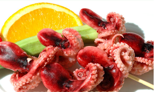 Quán ăn, ẩm thực: Bạch tuộc bơi sống hải sản tốt cho mọi người 57