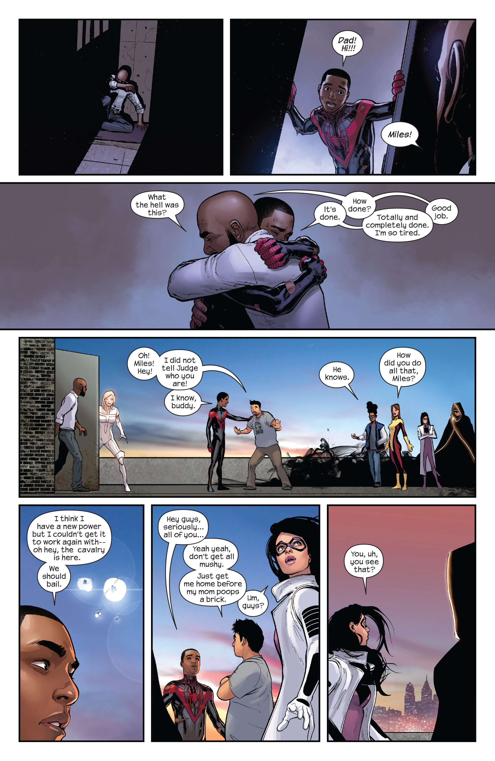 Read online Miles Morales: Ultimate Spider-Man comic -  Issue #12 - 17