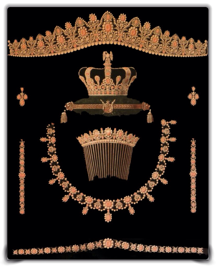 Парур сокровища императора. Парюра. Корона Наполеона. Корона оригинал. Корона у Наполеона для печати.