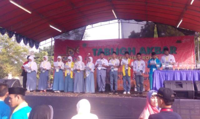 Mantab! Ikrar Anak-anak Rohis ini Suarakan Kecintaan Pada NKRI dan Penghormatan Pada Kebhinekaan