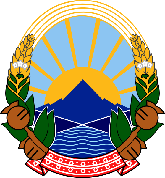 Lambang negara Makedonia Utara