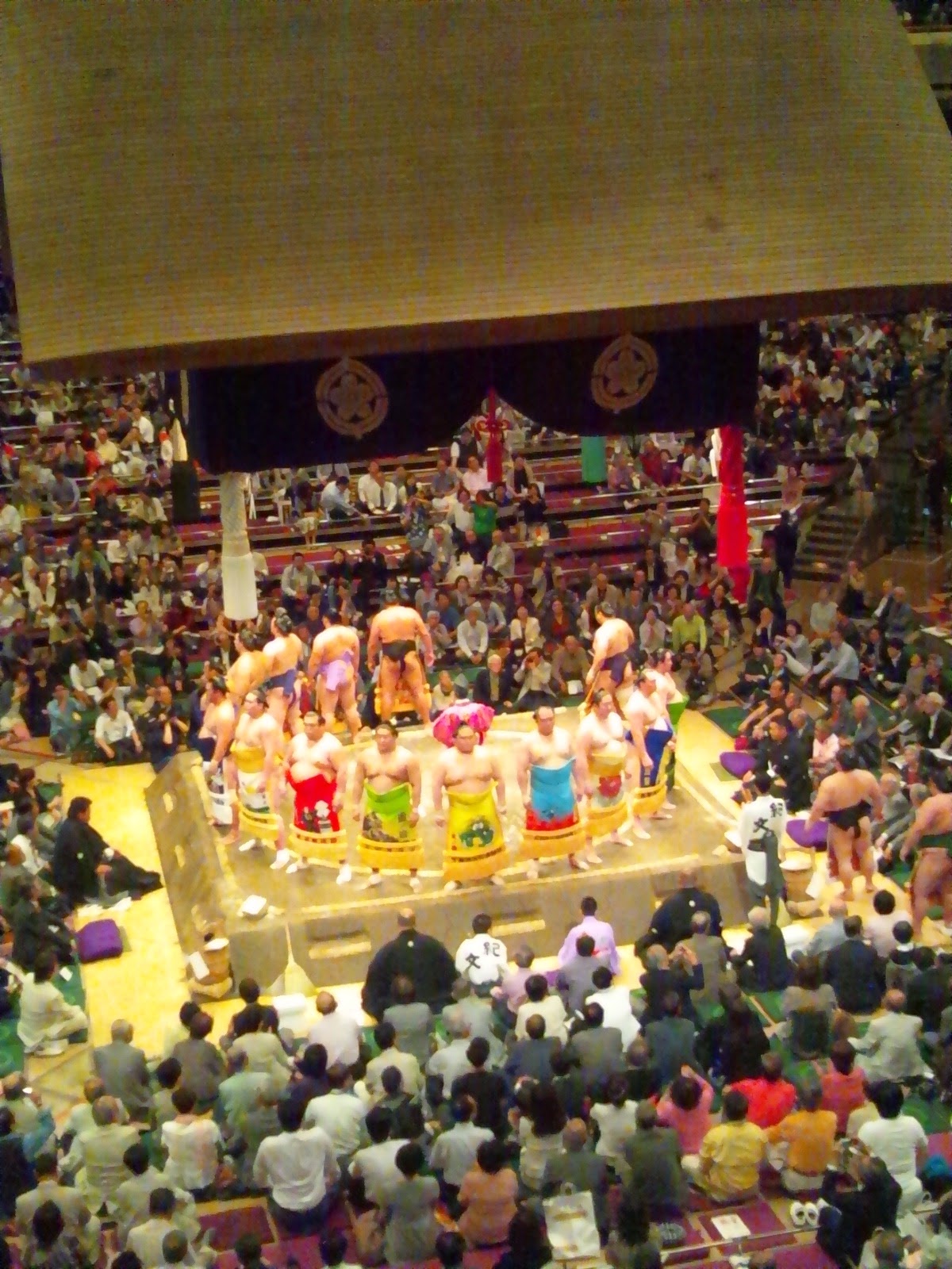 ねまちにっき 横綱土俵入り