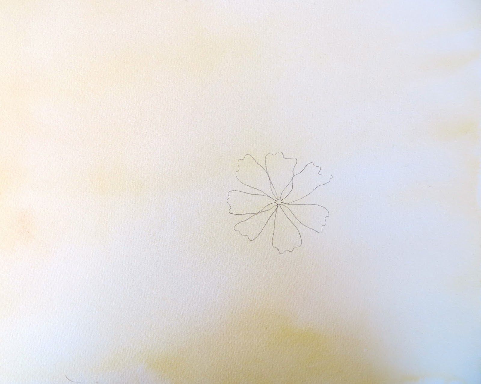 The Painted Prism: WATERCOLOR WORKSHOP: Negative Painting a Radial Design