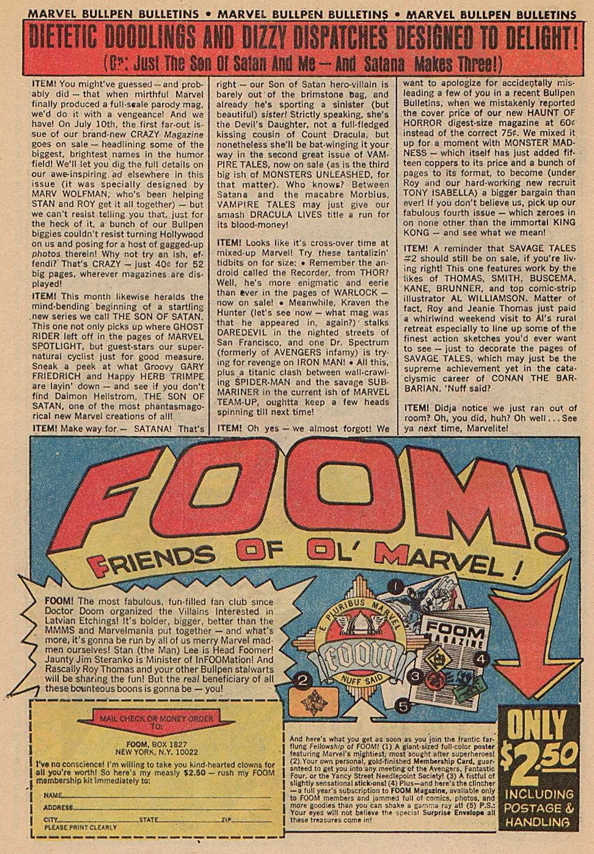 Read online Werewolf by Night (1972) comic -  Issue #10 - 22