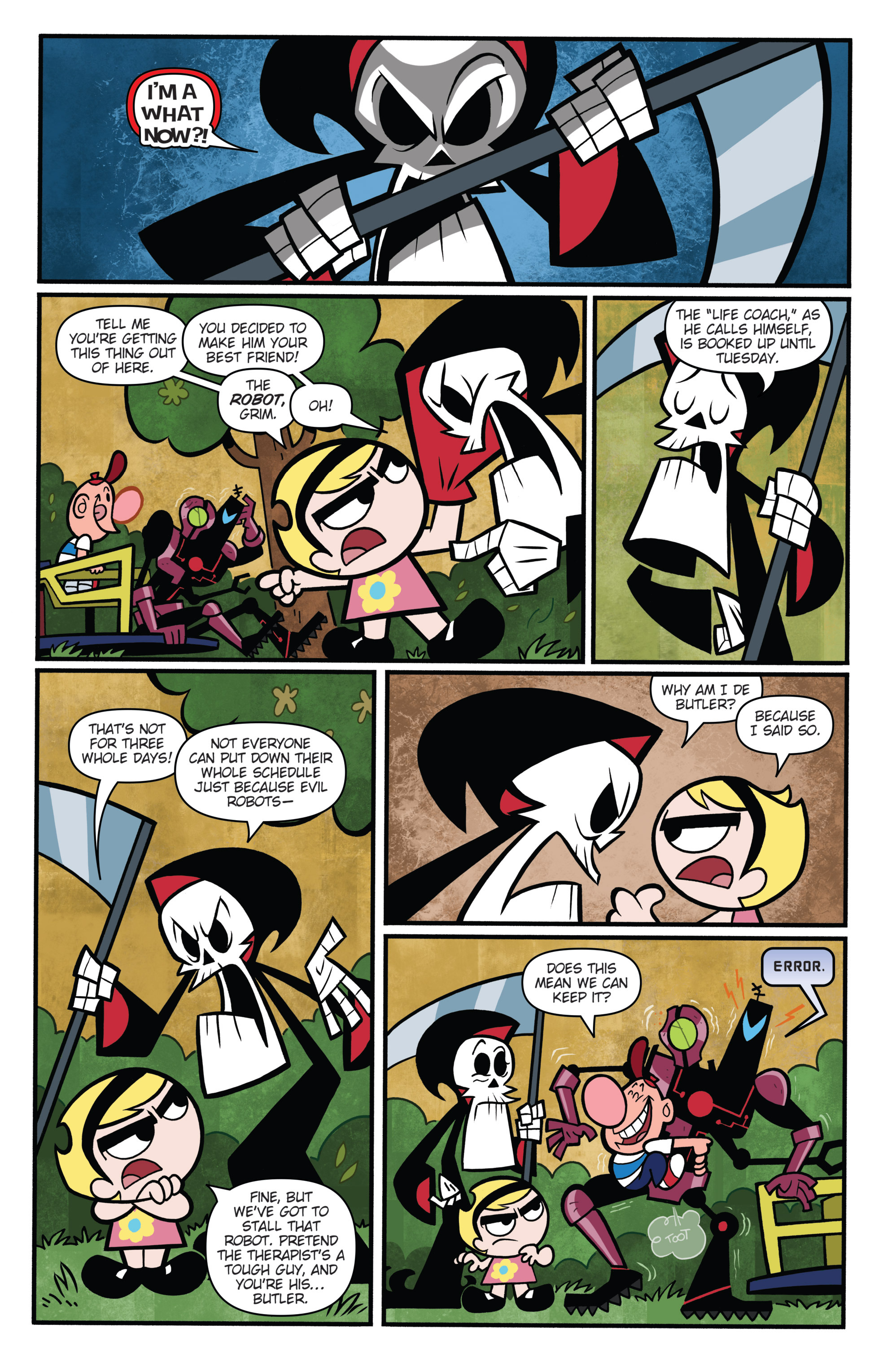 Read online Super Secret Crisis War! comic -  Issue # _Special - The Grim Adventures of Billy and Mandy - 13