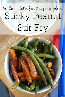 Healthy Sticky Peanut Stir Fry Sauce Recipe