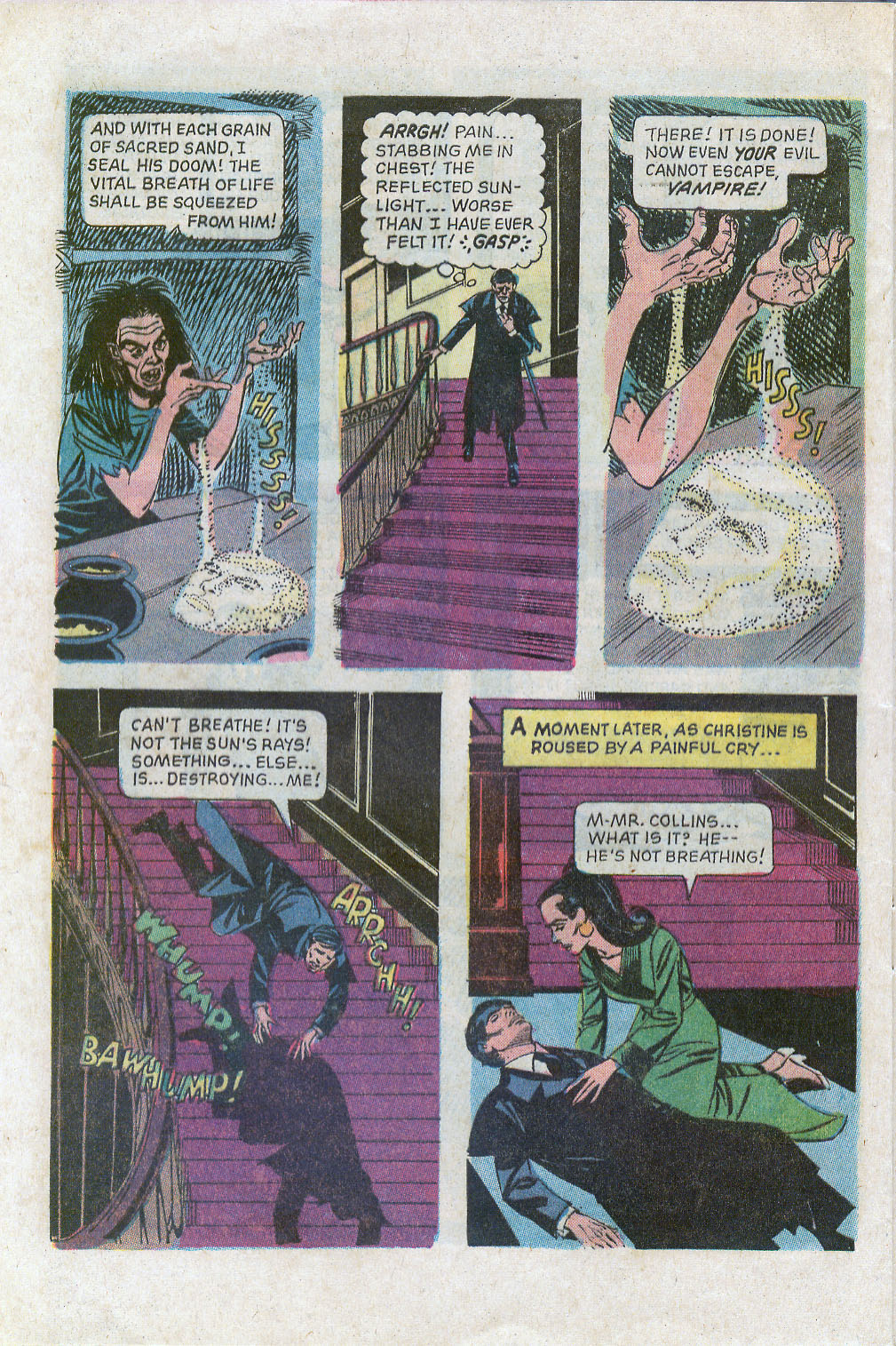 Read online Dark Shadows (1969) comic -  Issue #24 - 28