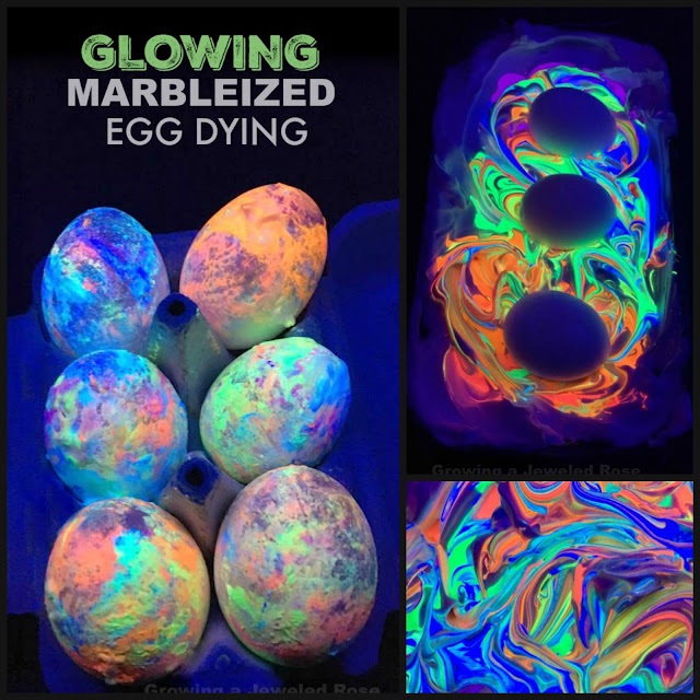 Glow Eggs Easter Fun for Kids Growing A Jeweled Rose