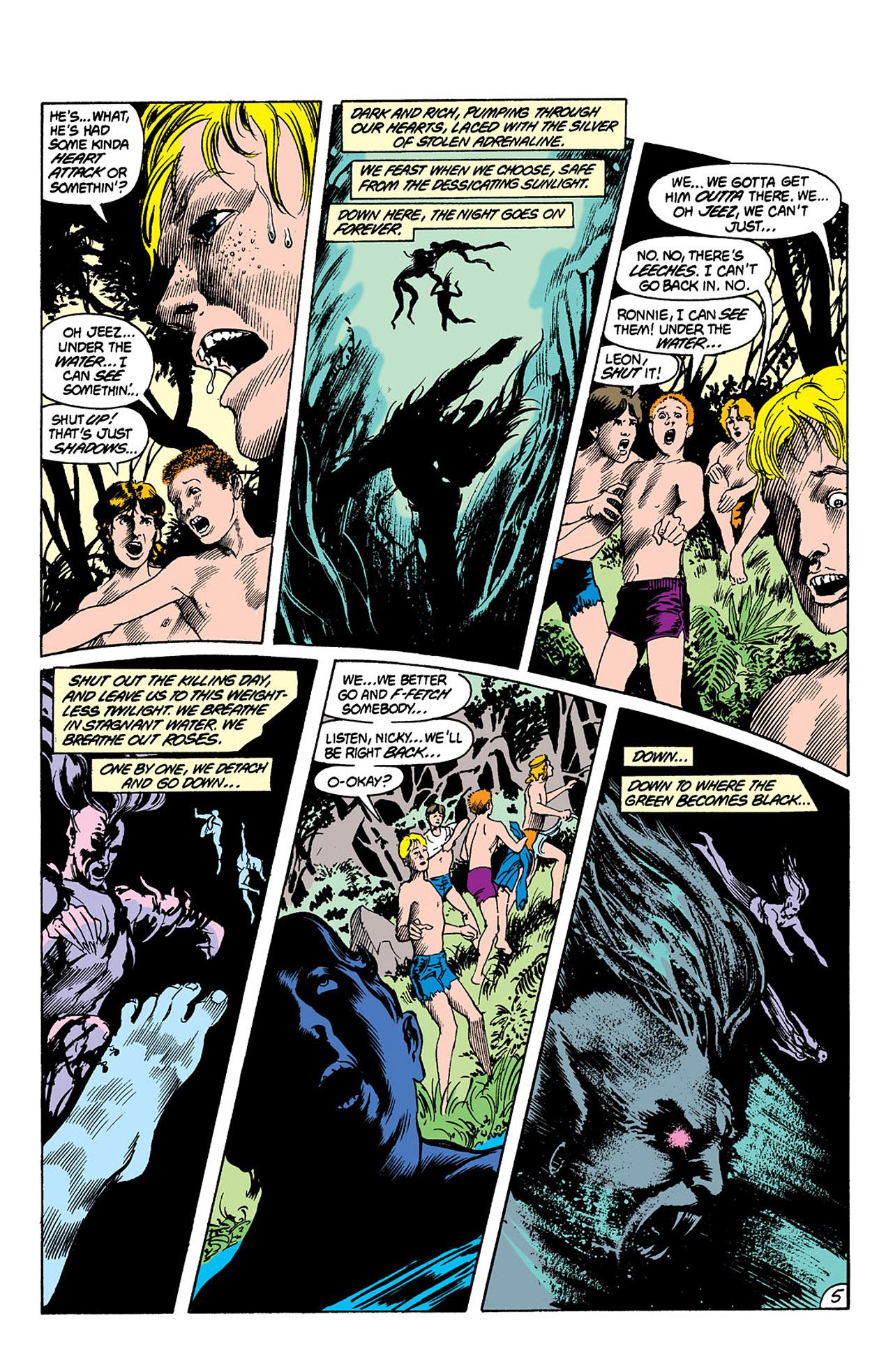 Read online Swamp Thing (1982) comic -  Issue #38 - 6