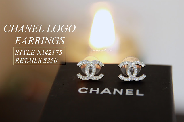 Chanel Logo Earrings Style #A42175