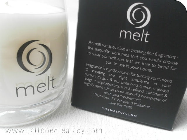 A picture of Melt Candle Co Saddle Candle