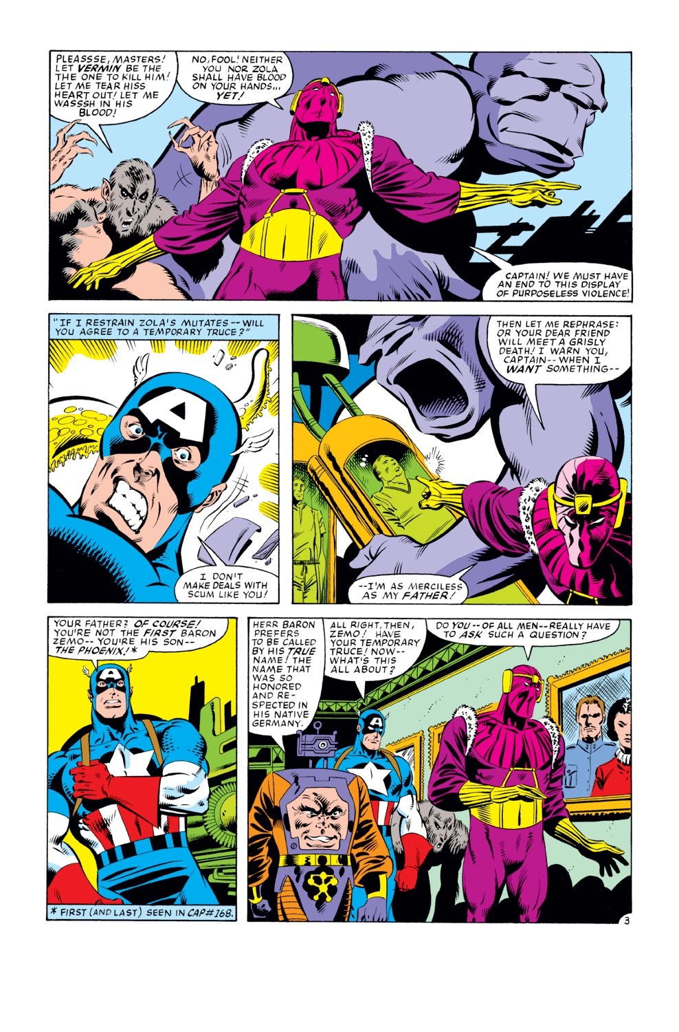Read online Captain America (1968) comic -  Issue #277 - 4