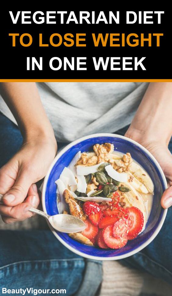 Vegetarian Diet To Lose Weight In One Week Recipes Easy Quick