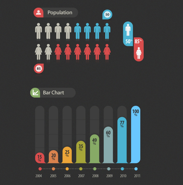 elementos infografia gratis