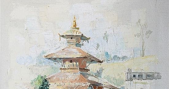 CHINAR SHADE TH ART OF DIL BAHADUR CHITRAKAAR FROM NEPAL