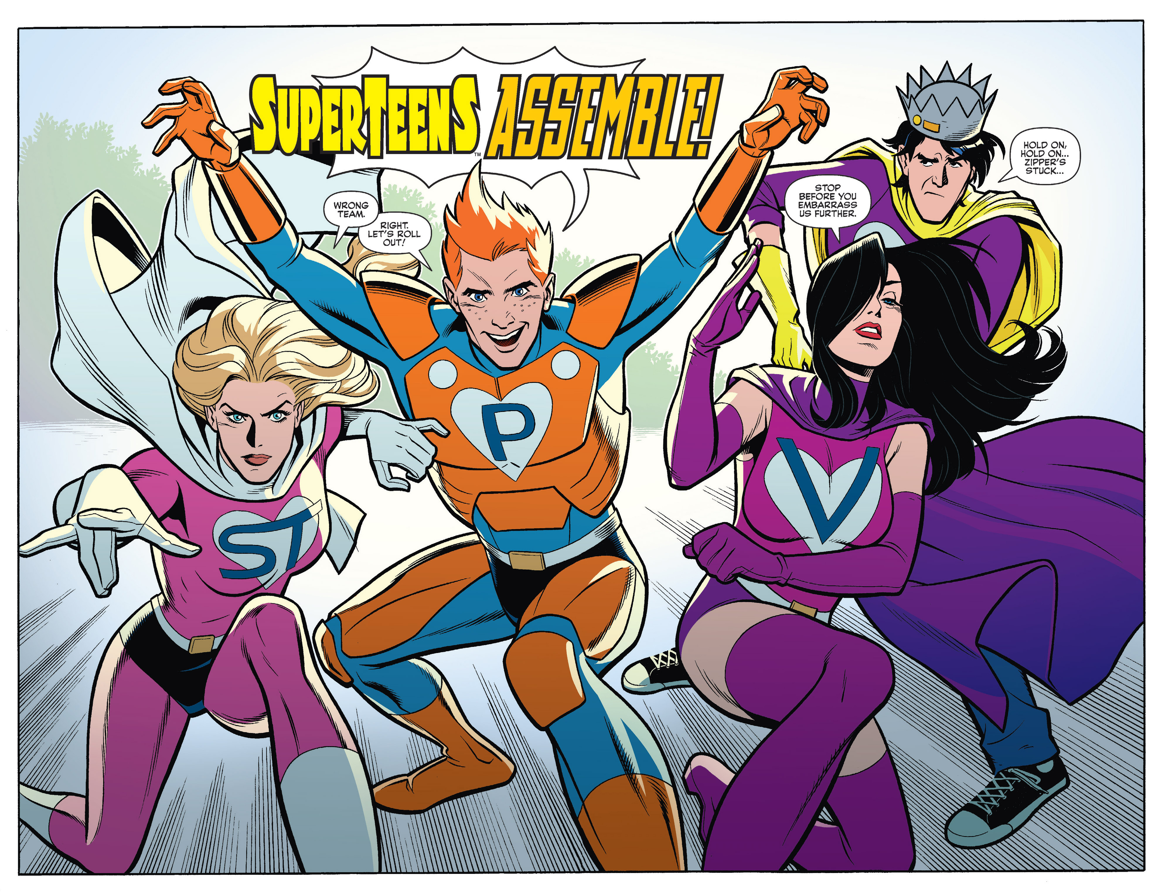Read online Archie's Superteens Versus Crusaders comic -  Issue #1 - 17