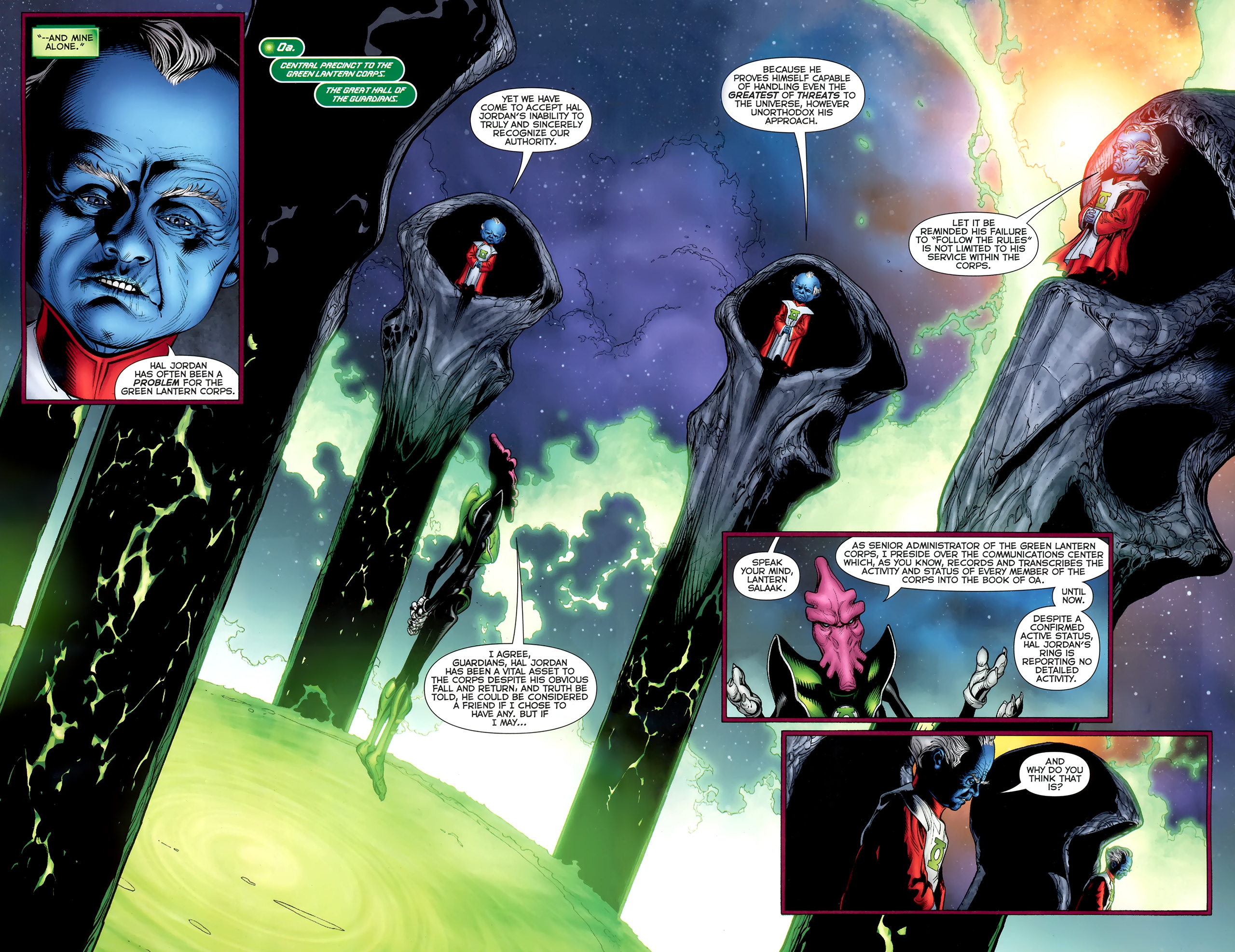 Read online Green Lantern (2005) comic -  Issue #59 - 10