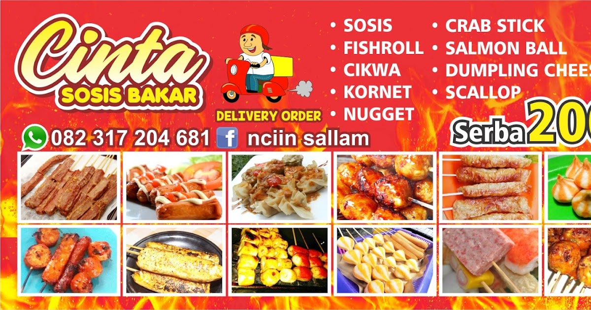 Kumpulan Contoh Gambar Desain Banner Sosis Kumpulan Contoh Spanduk Images