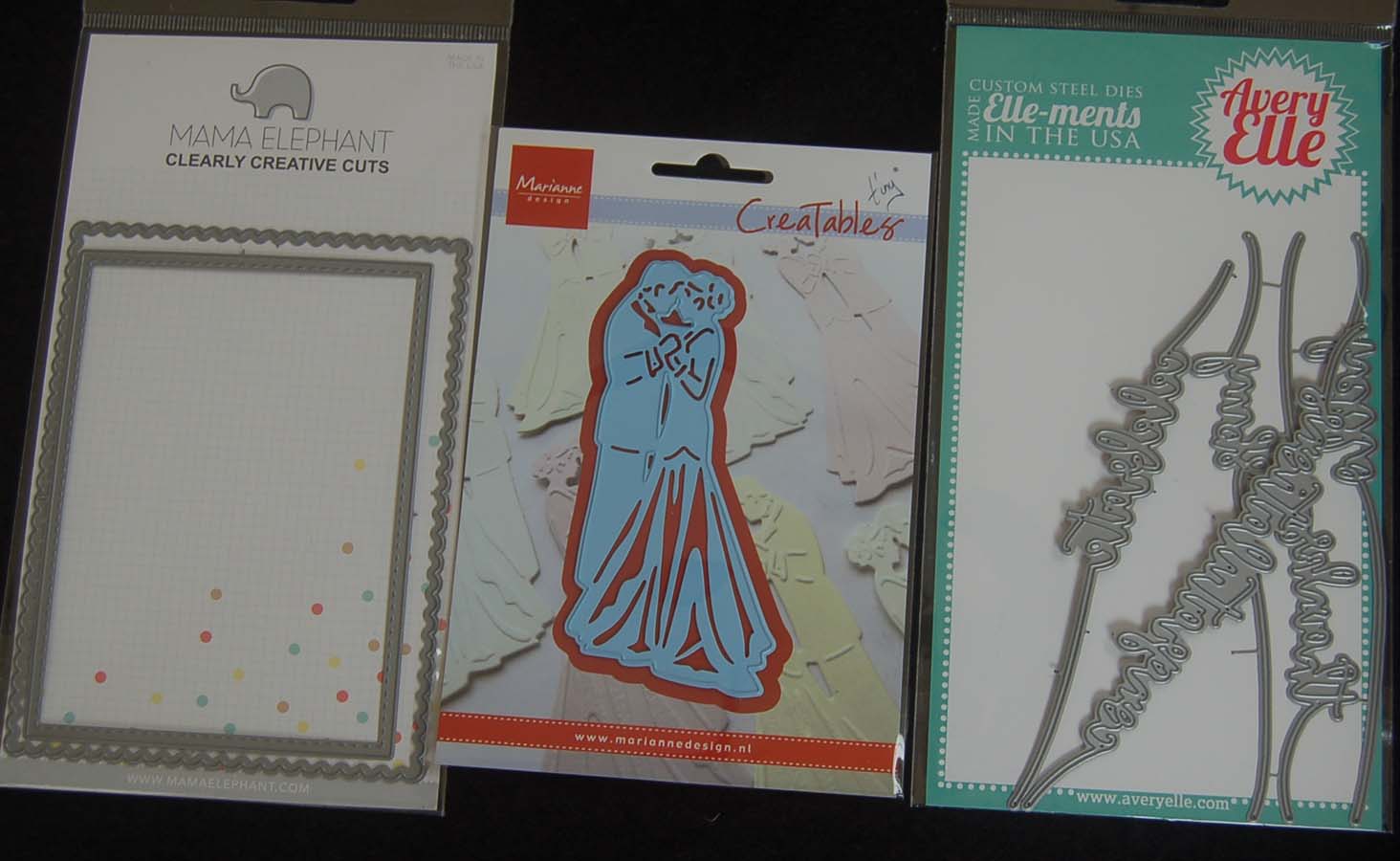 Lynn's Craft Blog Quick and Easy DieCut Wedding Card