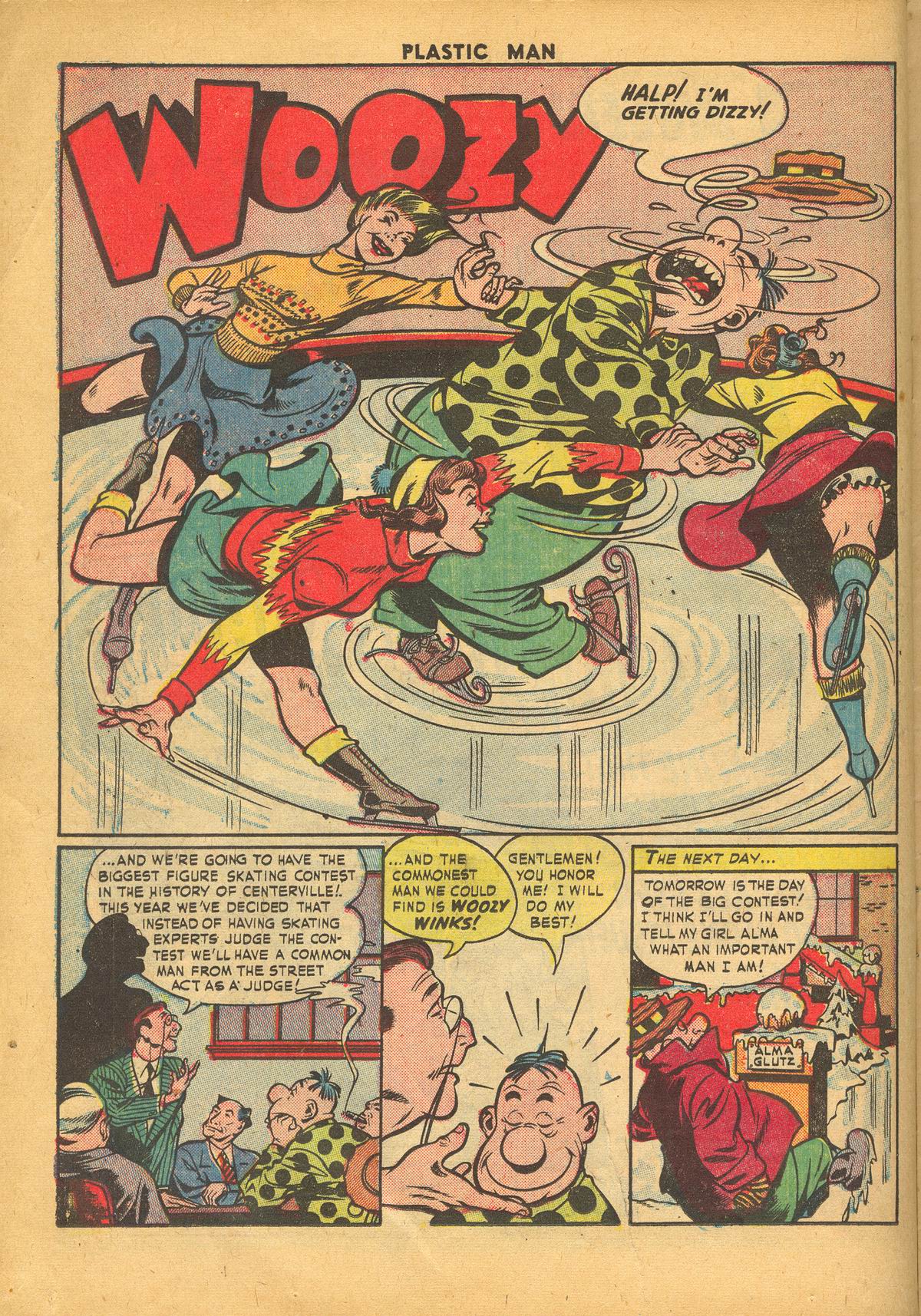 Read online Plastic Man (1943) comic -  Issue #34 - 14
