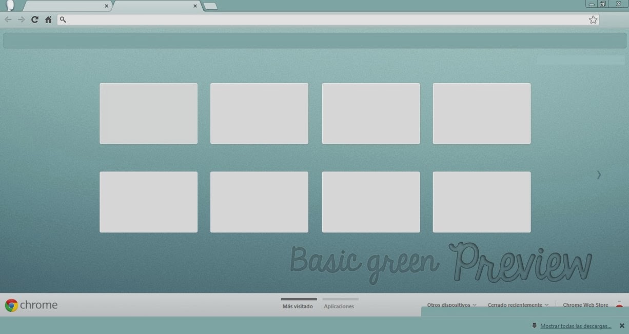 Mtfjblog ミニマルで美しいgoogle Chromeテーマ Basic Green