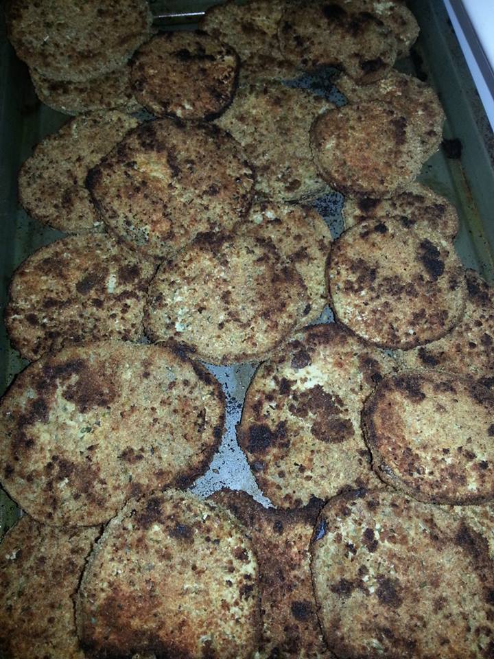 Shannon's Lightening the Load Baked Eggplant Cutlets