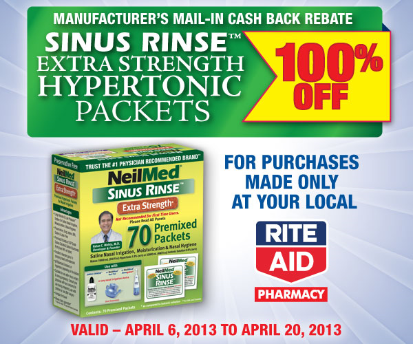 Free NeilMed Sinus Rinse After Rebate Loudoun County Limbo