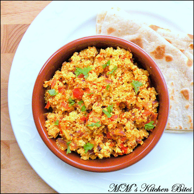 Paneer Bhurji mmskitchenbites