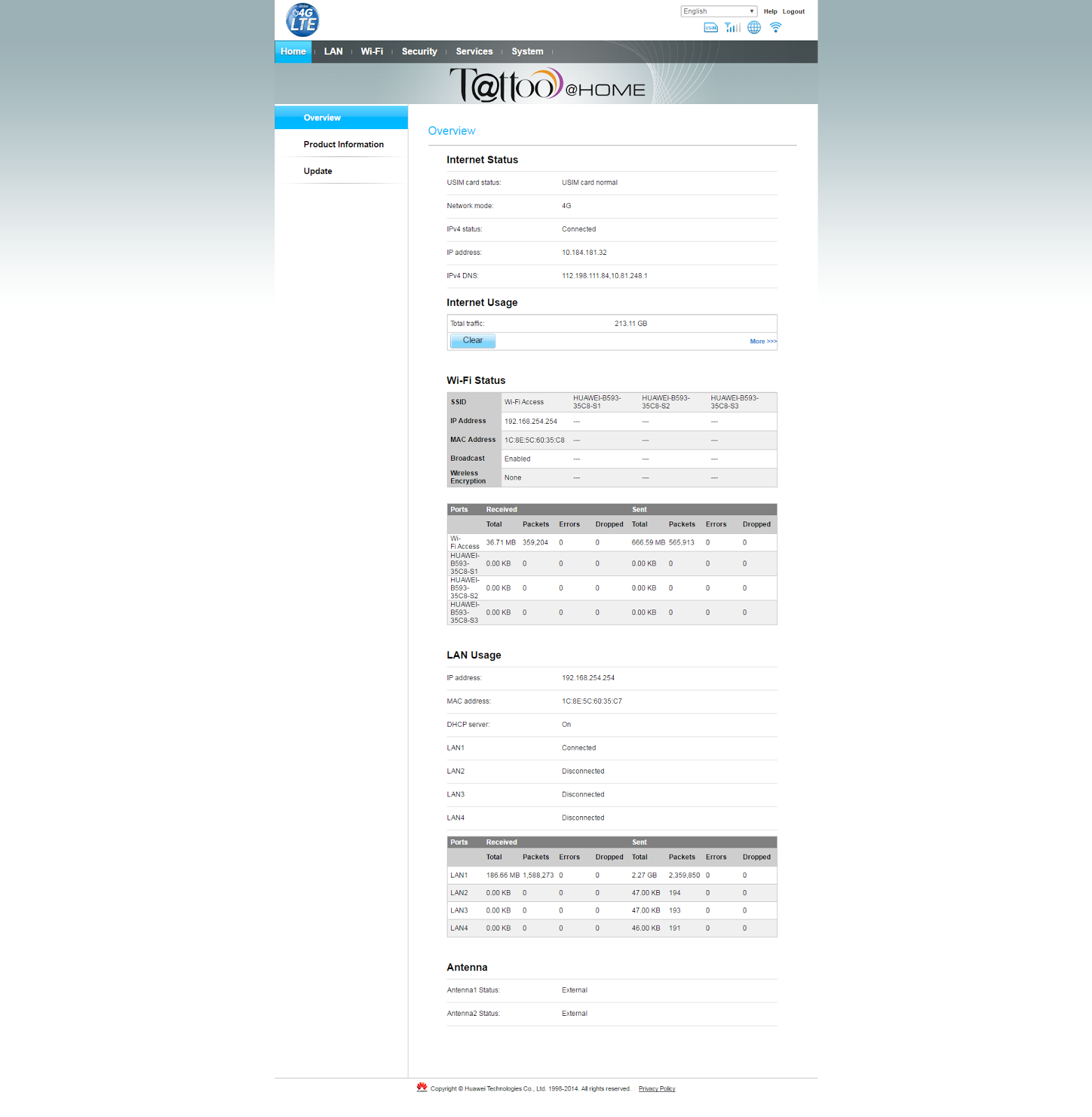 Huawei B315s 936 Bridge Mode 4 3
