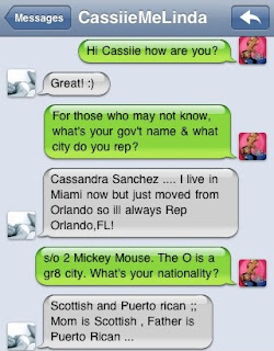 Twitterview: @CassiieMeLinda: DYME CONNECTION: CASSIE SANCHEZ