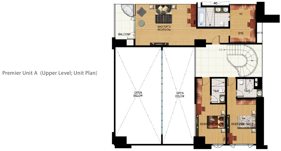 ADMIRAL BAYSUITES: UNIT PLAN