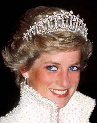 Royal Family Around the World: The Late Princess Diana draped ...