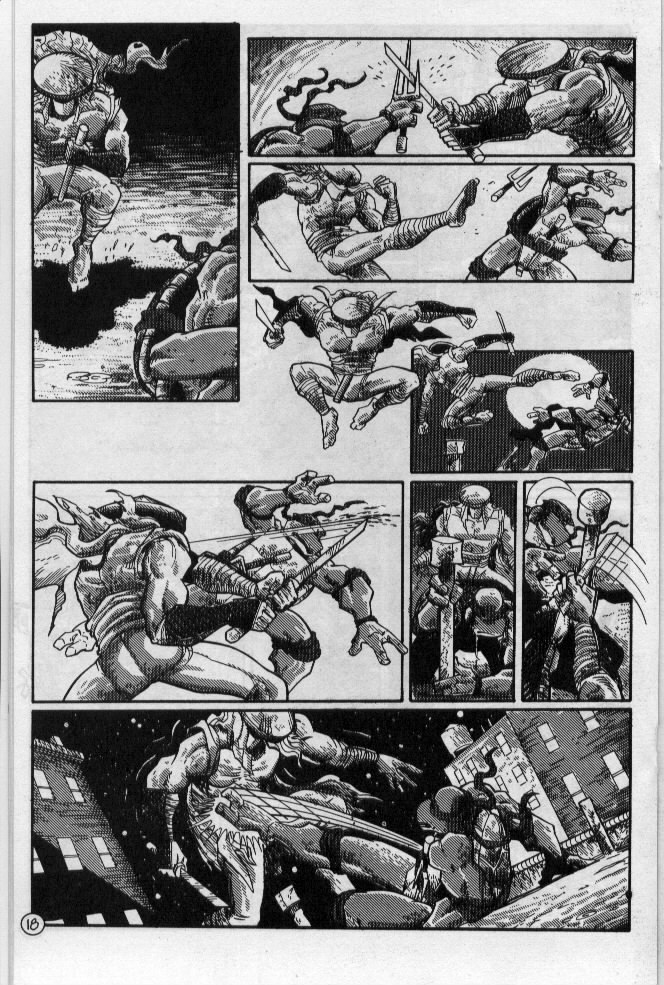 Teenage Mutant Ninja Turtles (1984) Issue #55 #55 - English 21