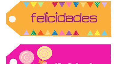 Etiquetas de Felicidades para imprimir