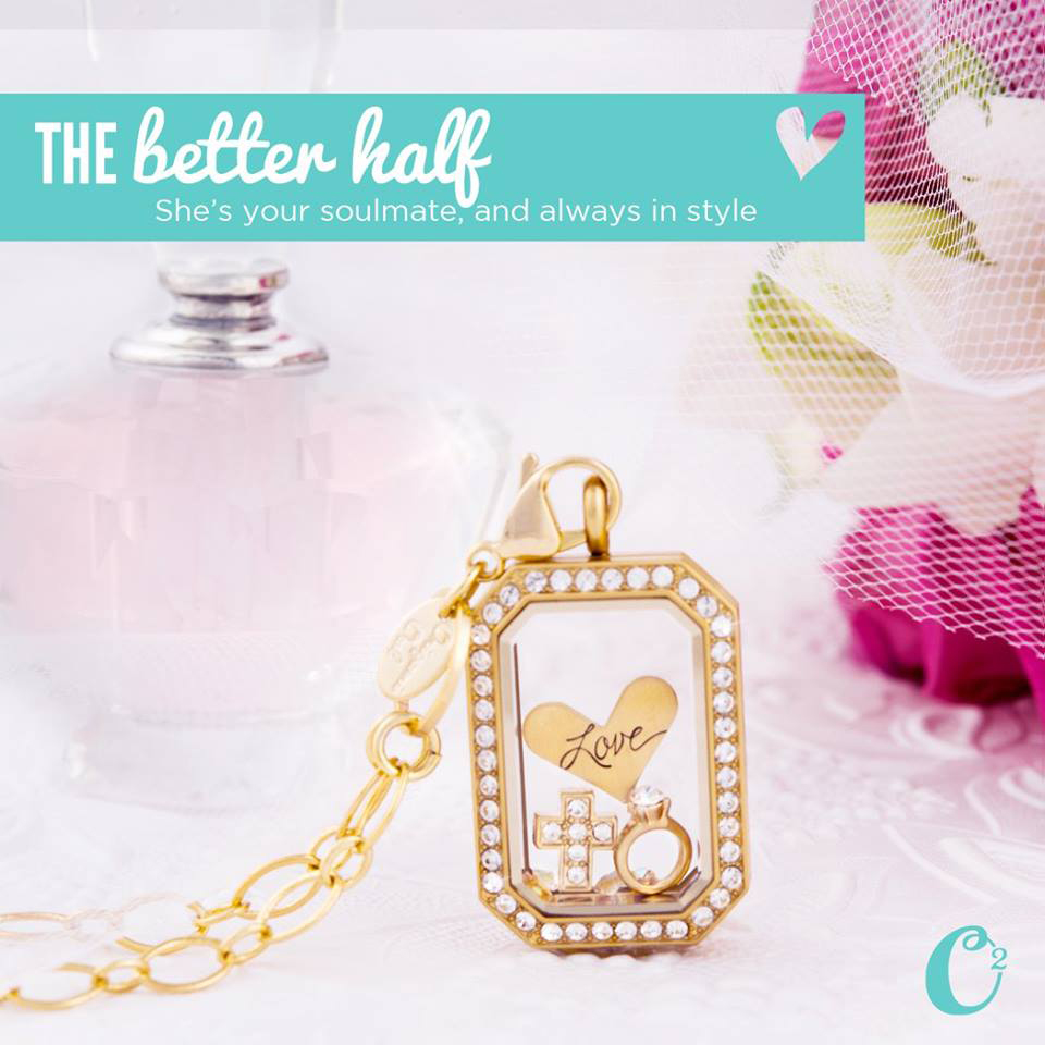 The Better Half Origami Owl Living Locket - come create your own at StoriedCharms.com