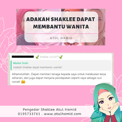 ADAKAH SHAKLEE DAPAT MEMBANTU WANITA?