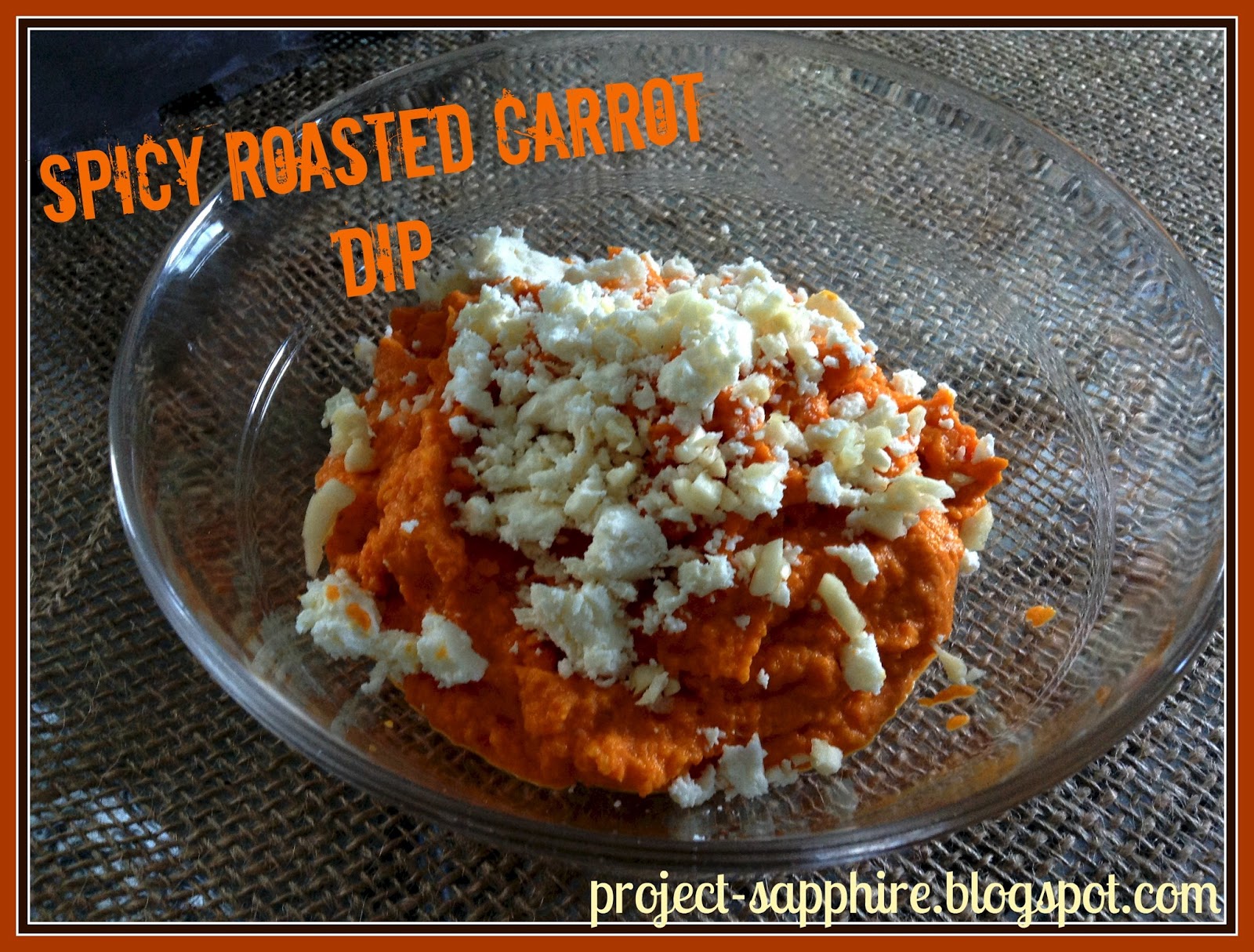 Tonya Locklear Spicy Roasted Carrot Dip
