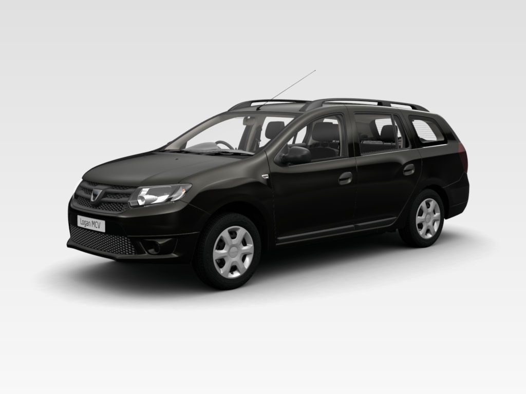 Tönungsfolie Dacia Logan MCV Van 2006-2013 - Passgenau Black 95