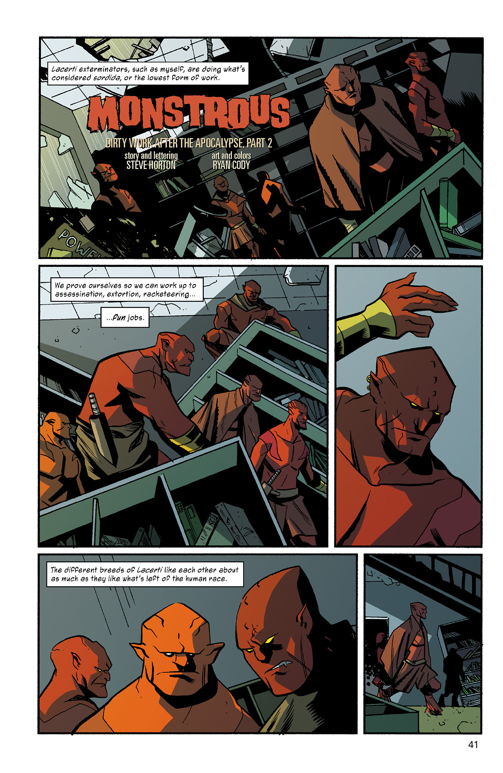 Read online Dark Horse Presents (2011) comic -  Issue #31 - 42